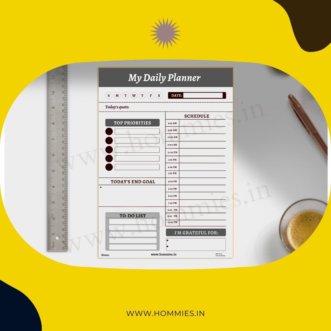 My Daily Planner 1 (Digital Download)