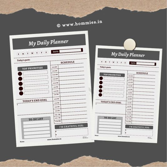 My Daily Planner 1 (Digital Download)