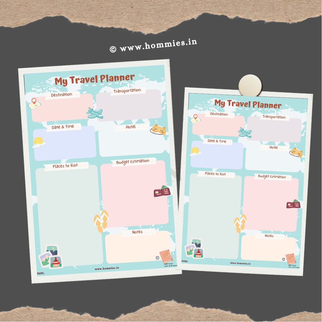 My Travel Planner (Digital Download)