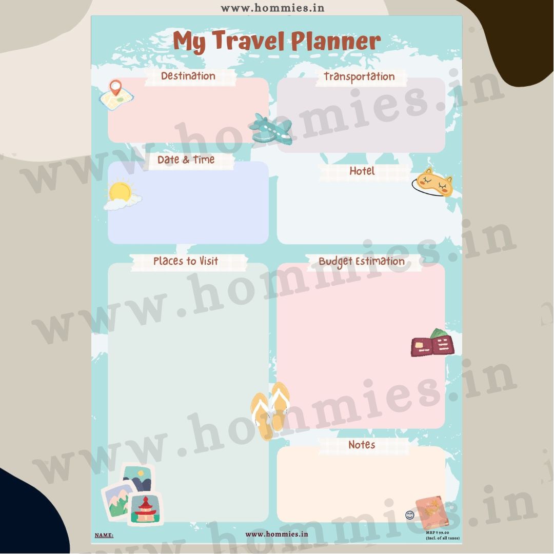 My Travel Planner (Digital Download)